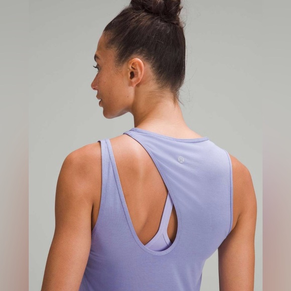 NWT Lululemon Shoulder Cut-Out Yoga Tank Top - Picture 3 of 6